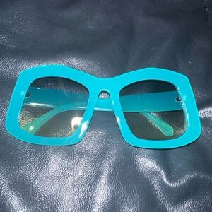 Oversized light blue Sunnies